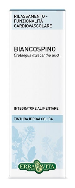 Erba Vita Biancospino Fiori Foglie Soluzione Idroalcolica 50ml