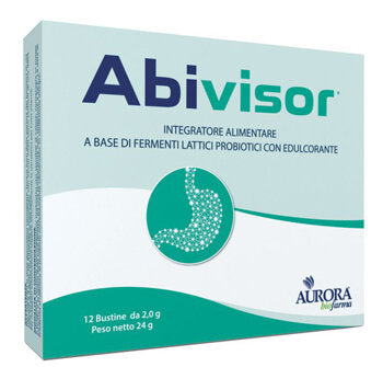 Abivisor favorisce l'equilibrio della flora gastro-intestinale 12 bustine-2