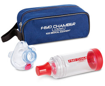 Fisiochamber Vision Plus Aerosol Con Boccaglio Maschera Panda Pediatrica-1