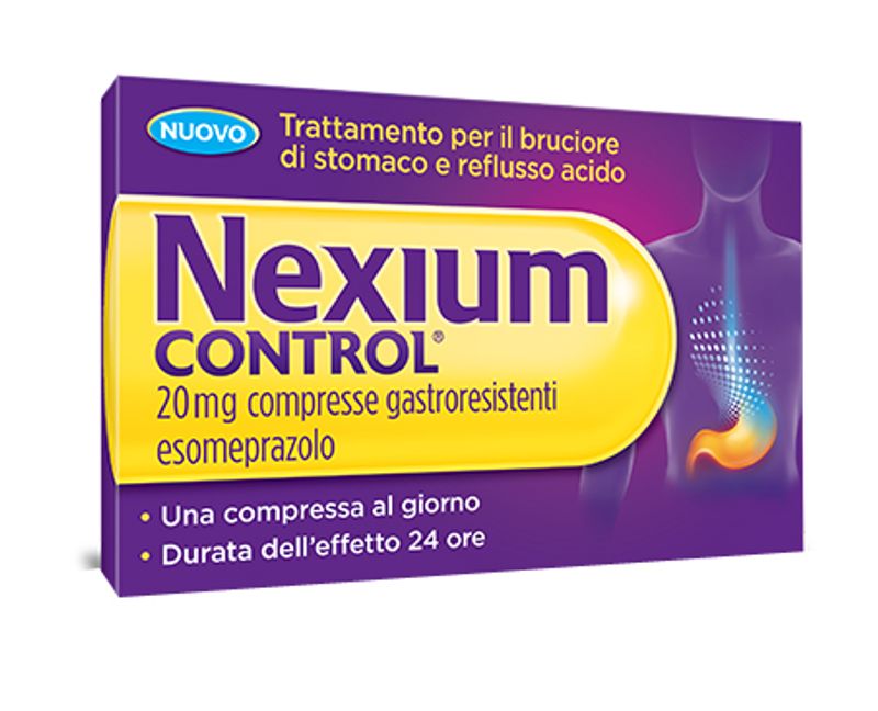 Nexium Control Antiacido Per Bruciore Di Stomaco E Reflusso Esomeprazolo 14 Compresse-1