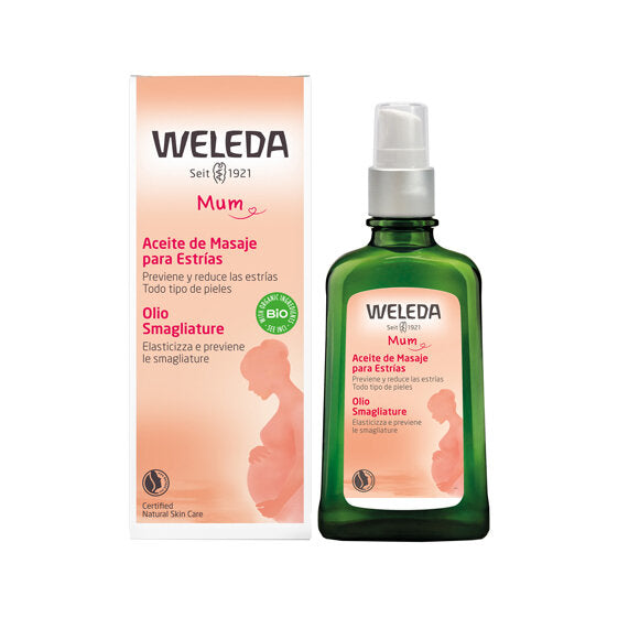 Weleda Mum Olio Smagliature elasticizzante BIO 100ml-2