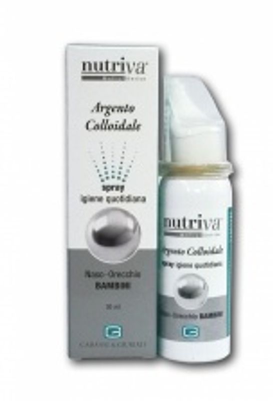 Nutriva argento colloidale spray bambini 30ml-1