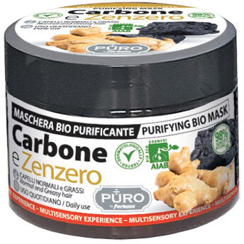 Forhans Puro Maschera Bio Purificante carbone e zenzero 250ml-2