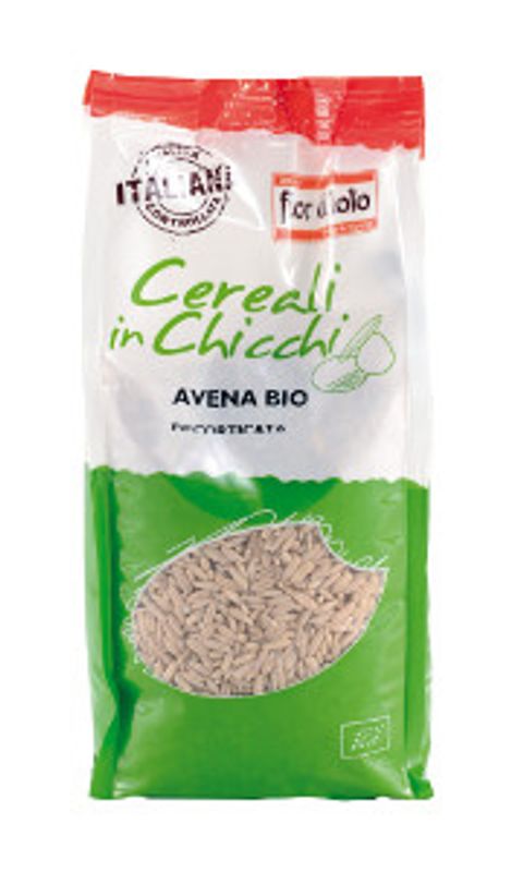 Fior di loto Cereali in chicchi avena decorticata biologica 500g-1