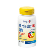 Longlife B Complex 50 alto dosaggio azione rivitalizzante 60 tavolette-2