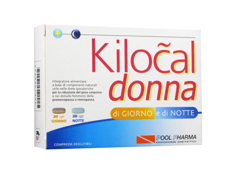 Kilocal integratore alimentare donna giorno e notte 20 + 20 capsule-1