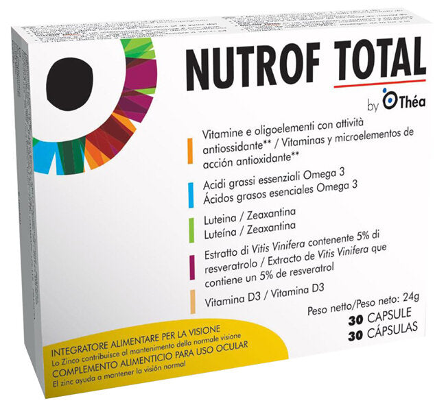 Nutrof Total 30 capsule - effetti benefici sull’occhio-2