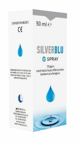 Biogroup Silver Blu G 10ppm Antiatterico E Antifungino Spray 50ml-2