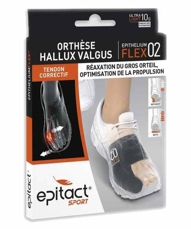 Epitact sport ortesi alluce valgo Epithelium Flex 02 tirante correttivo S tra 20 e 21,5 cm-1