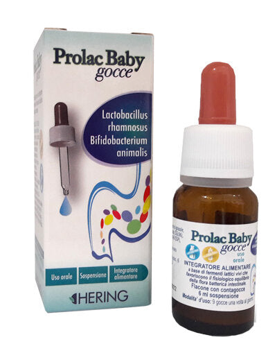 Hering Prolac Baby gocce favorisce l'equilibrio della flora intestinale 6ml-2
