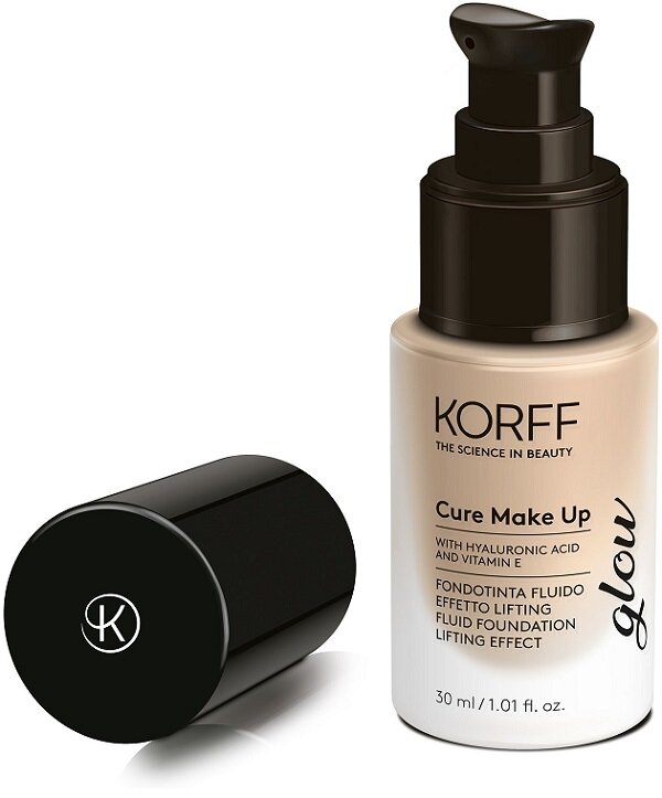 Korff Cure Make Up Fondotinta Fluido Effetto Lifting Glow n.01 30ml-6