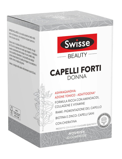 Swisse Capelli Forti Donna 30 compresse-2
