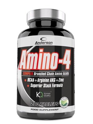 Anderson Amino-4 Complex integratore di aminoacidi 200 compresse-2