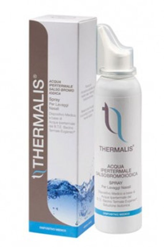 Thermalis Acqua Ipertermale Salso-bromo-iodica per lavaggi nasali spray 150ml-1