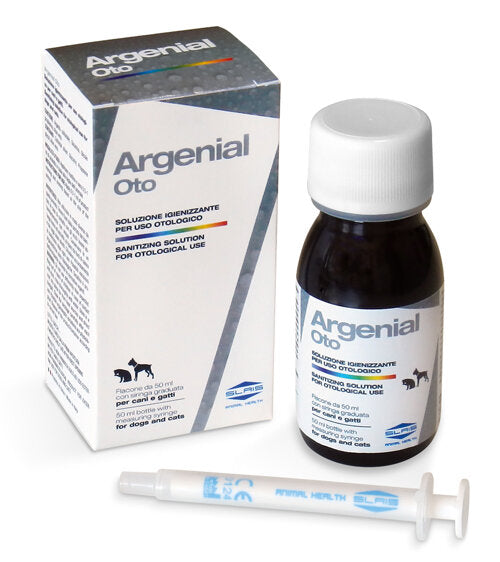 Argenial Oto Soluzione Igienizzante Per Uso Otologico Per Cani E Gatti 50ml-2