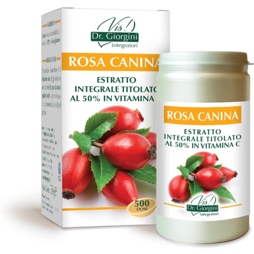 Dr Giorgini Rosa Canina Integrale Titolato Polvere 500g-1