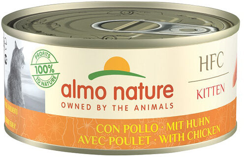 Almo Nature HFC Kitten Pollo alimento umido per gatti adulti 150g-2