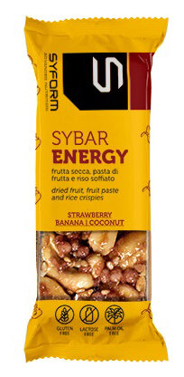 Syform Sybar Energy Barretta Di Frutta Secca Gusto Fragola Banana E Cocco 30g-2