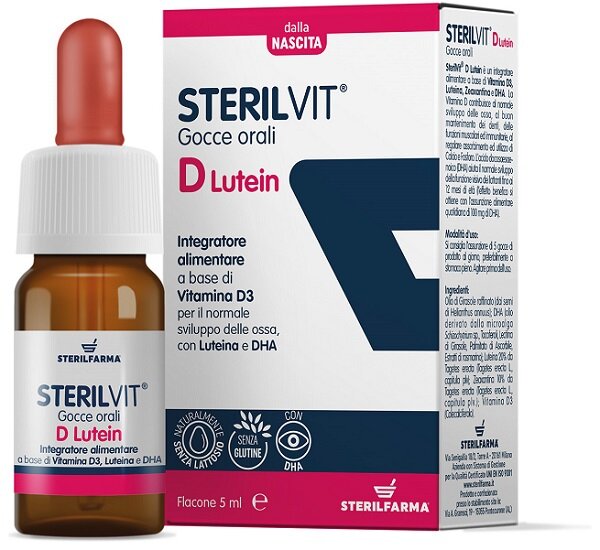 Sterilvit d lutein dha gocce 5 ml-1