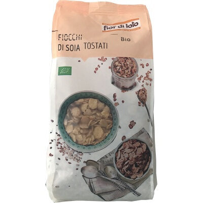 Fiori Di Loto Fiocchi Di Soia Tostati Bio 500g-2