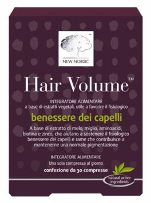 New Nordic Hair Volume benessere dei capelli 30 compresse-1