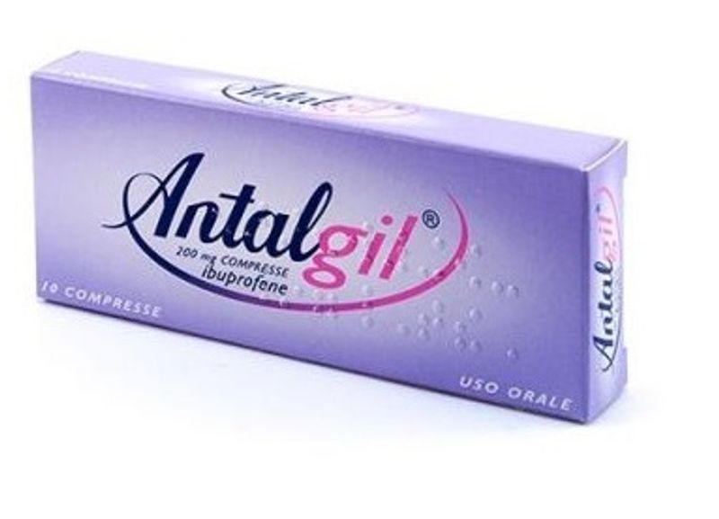 Antalgil 10 dolore e reumatismi Compresse 200mg-1