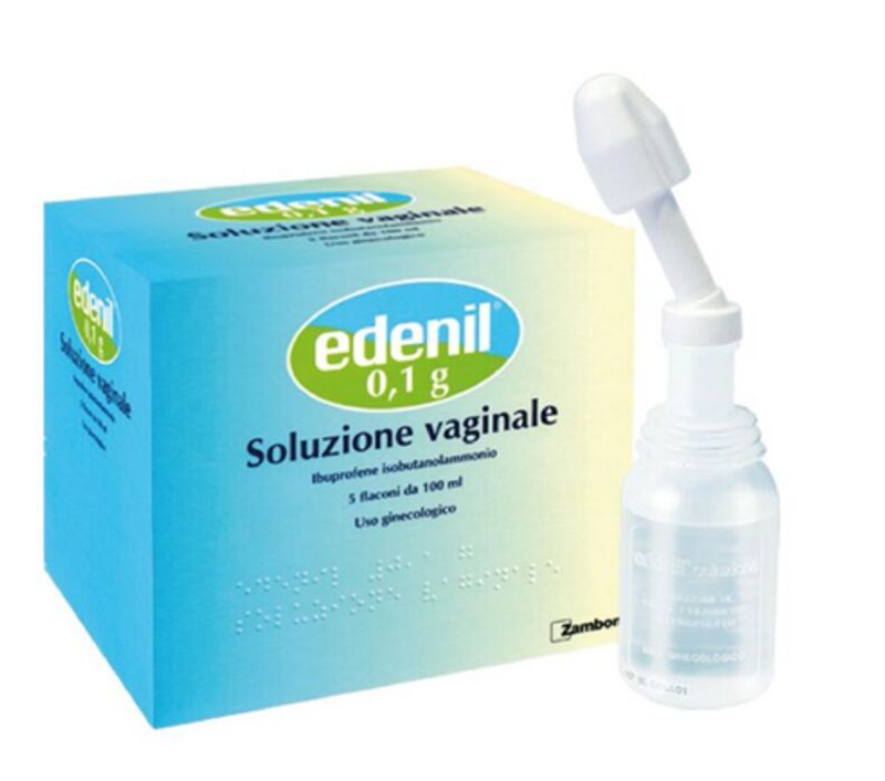 Edenil Soluzione vaginale 5 flaconi 100ml 0,1g-1