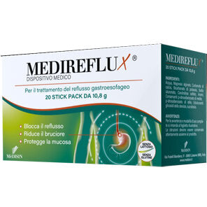 Medireflux per il reflusso gastrico 20 stick pack-2