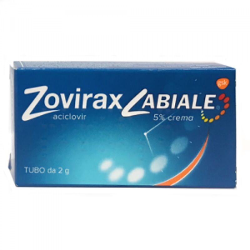 Zovirax Labiale Infezione Virus Herpes Simplex (Herpes Labiale) Labbra Adulti E Adolescenti 2 g-1