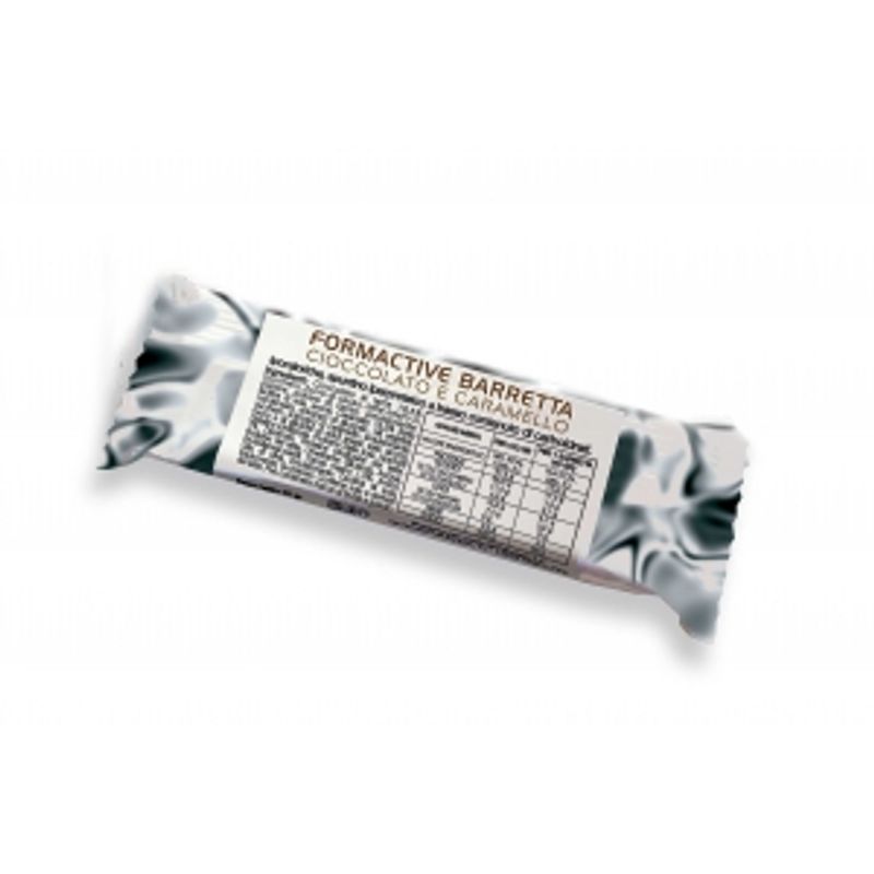 Formactive barretta gusto cioccolato e caramello 40g-1