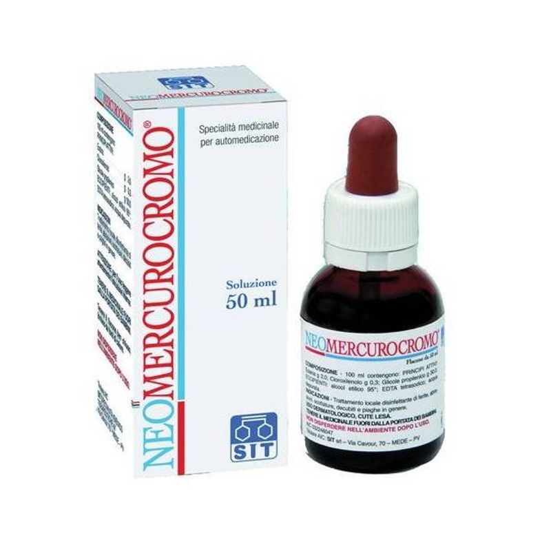 Neomercurocromo Soluzione Flacone 50ml-1