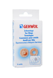Gehwol Anelli tondi per dita dei piedi 9 pezzi-1
