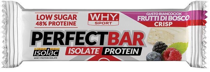 Whysport Perfect Bar Biancociok Frutti Di Bosco Crisp 50g-1