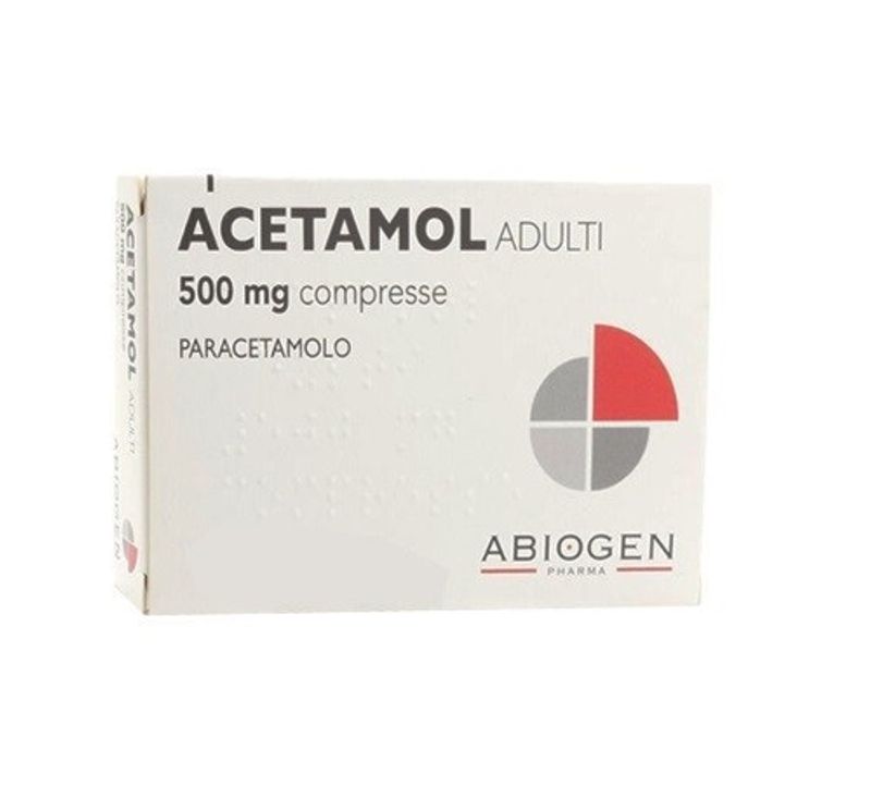 Acetamol Adulti paracetamolo 500 mg 20 compresse-1