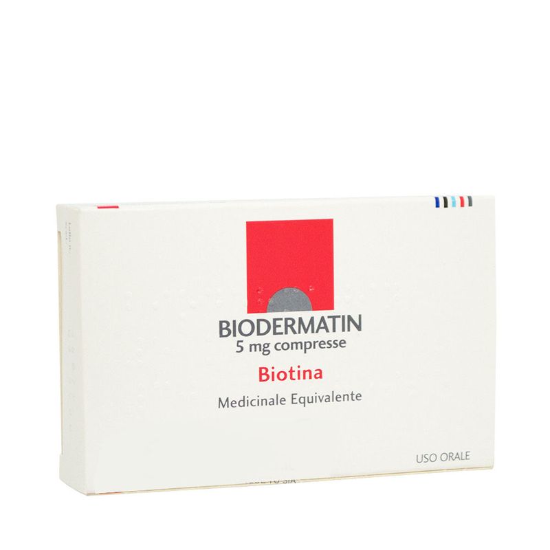 Biodermatin vitamina biotina 5mg 30 compresse-1