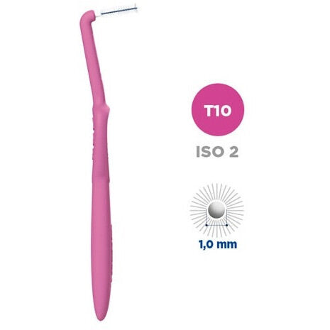 Curasept Proxi Treatment scovolino angolare T10 misura 1,0 mm fuxia 5 pezzi-2