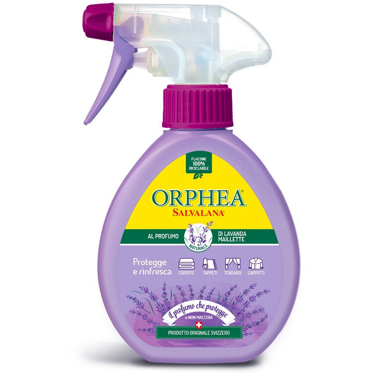 Orphea Spray Proteggi E Rinfresca Tessuti Lavanda Mailette 150ml-2