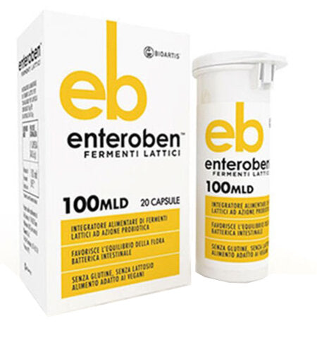 Enteroben 100 Miliardi 20 Capsule Vegetali-1