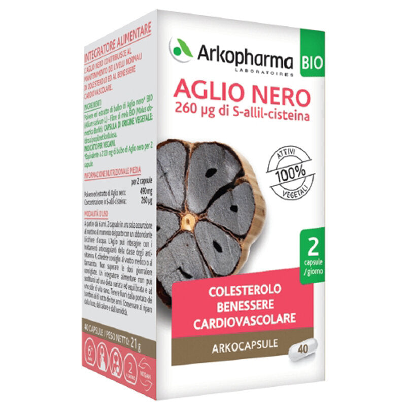 Arkopharma Aglio Nero Bio 40 capsule-2