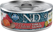 N&D CAT NATURAL TUNA&SALMON80G-1