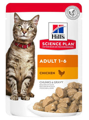 Hill's Science Plan Adult Alimento per Gatti al Pollo 85g-2