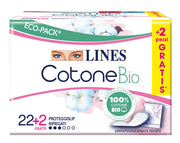 Lines Eco-Pack Cotone Proteggislip filtrante 100% cotone 24 pezzi-2