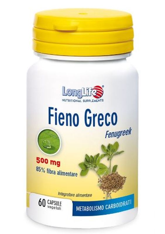 Longlife Fieno Greco 500mg 60 capsule vegetali-1