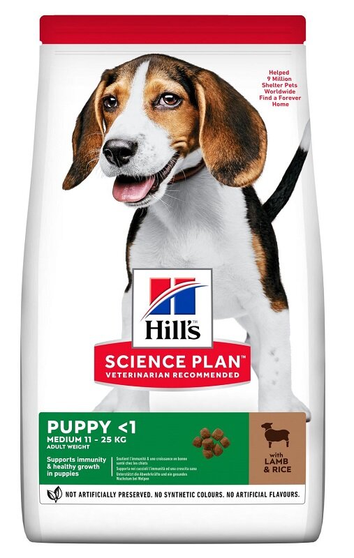 SP CANINE PUP M L&R 2,5KG CS-1