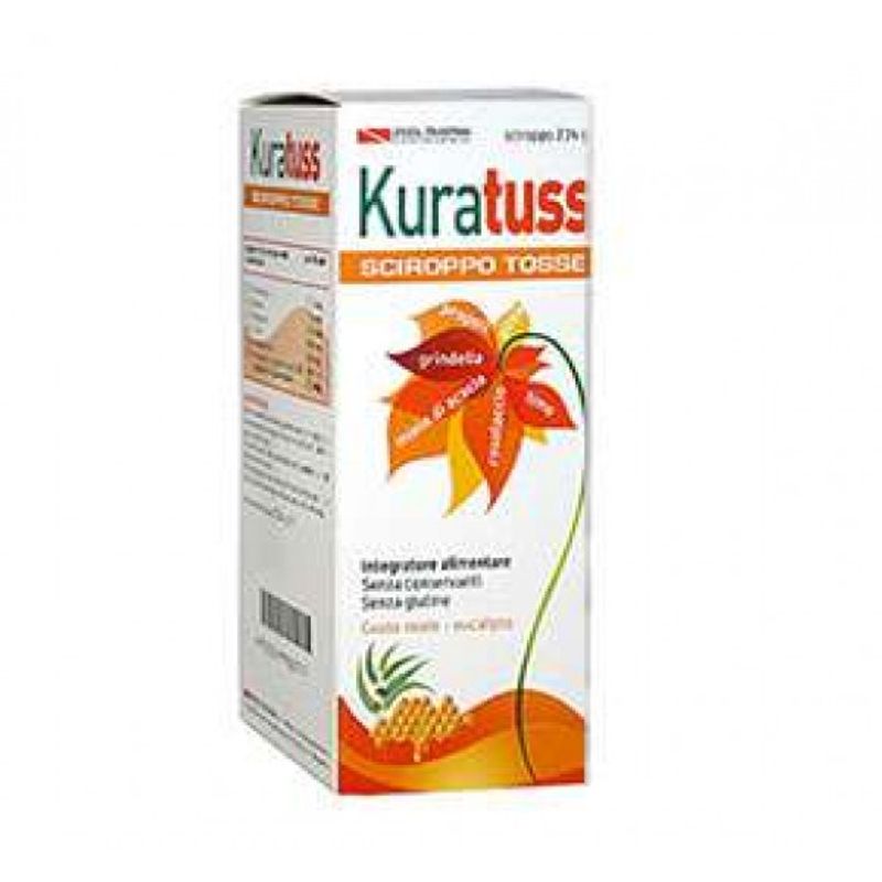 Kuratuss Natural Sciroppo adulti gusto miele-eucalipto 210g-1