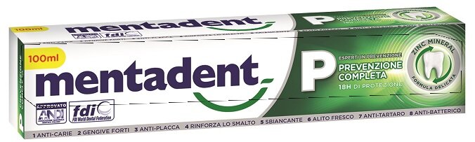 Mentadent P Dentifricio 100ml-2