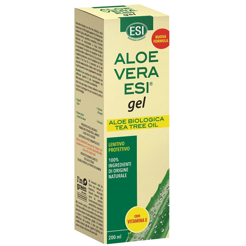 Esi Aloe Vera Gel Lenitivo/Protettivo Vitamina E/Tea Tree 200ml-2