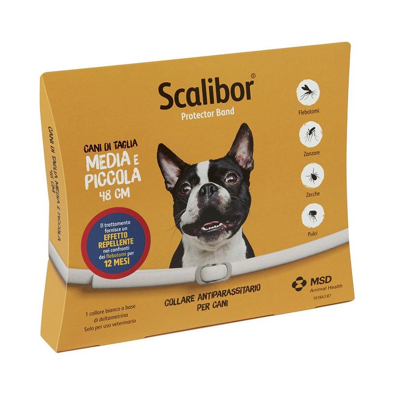 Scalibor collare antiparassitario per cani taglia media e piccola-1