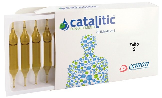 Cemon Catalitic Oligoelementi Zolfo 20 fiale da 2 ml-2