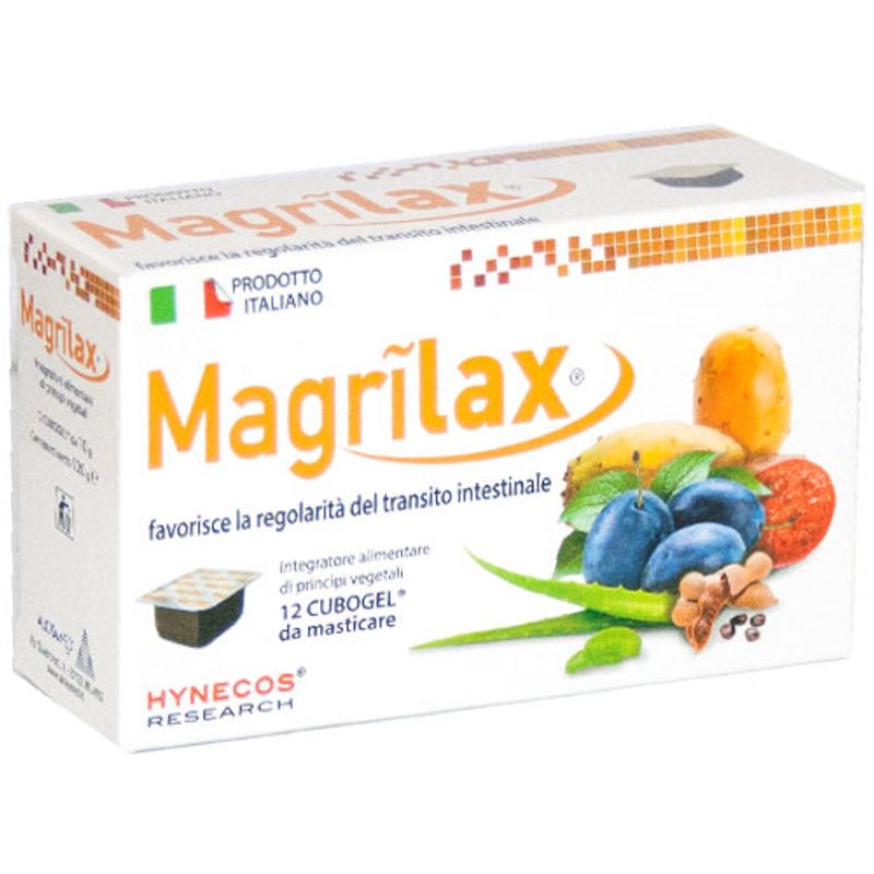 Magrilax regolarità intestinale 12 cubogel da masticare-1
